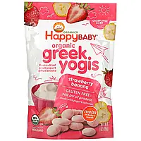 Happy Family Organics, органический греческий йогурт, клубника и банан, 28 г (1 унция) Киев