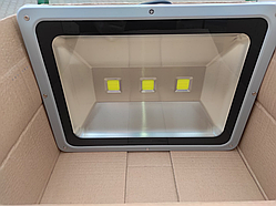 LED Прожектор 150w прожектор COB 50w х 3 сірий