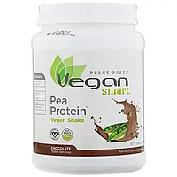 VeganSmart, Pea Protein, вегонський шейк, шоколад, 585 г VNS-02608