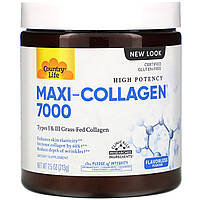 Country Life, Maxi-Collagen 7000 Powder, Flavorless, 7.5 oz (213 g) Киев