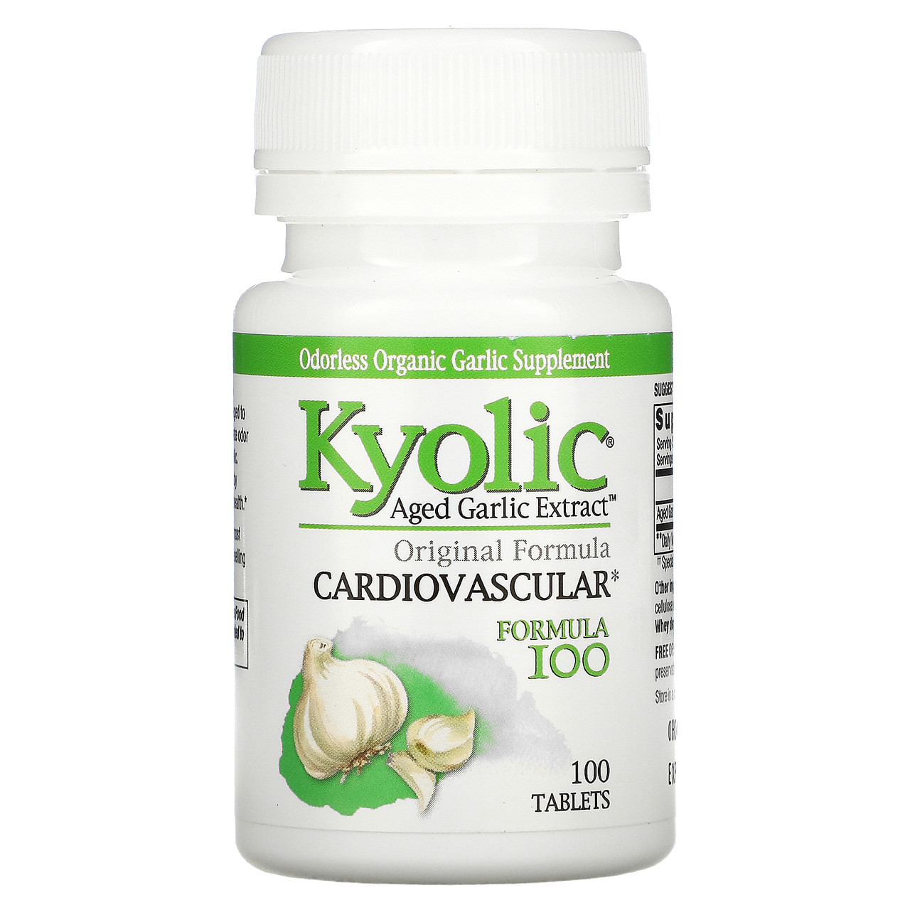 Kyolic, Aged Garlic Extract, Formula 100, 100 Tablets Киев - фото 1 - id-p1199292890