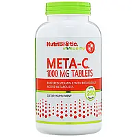 NutriBiotic, Immunity, Meta-C, 1000 мг, 250 таблеток растительного происхождения Киев