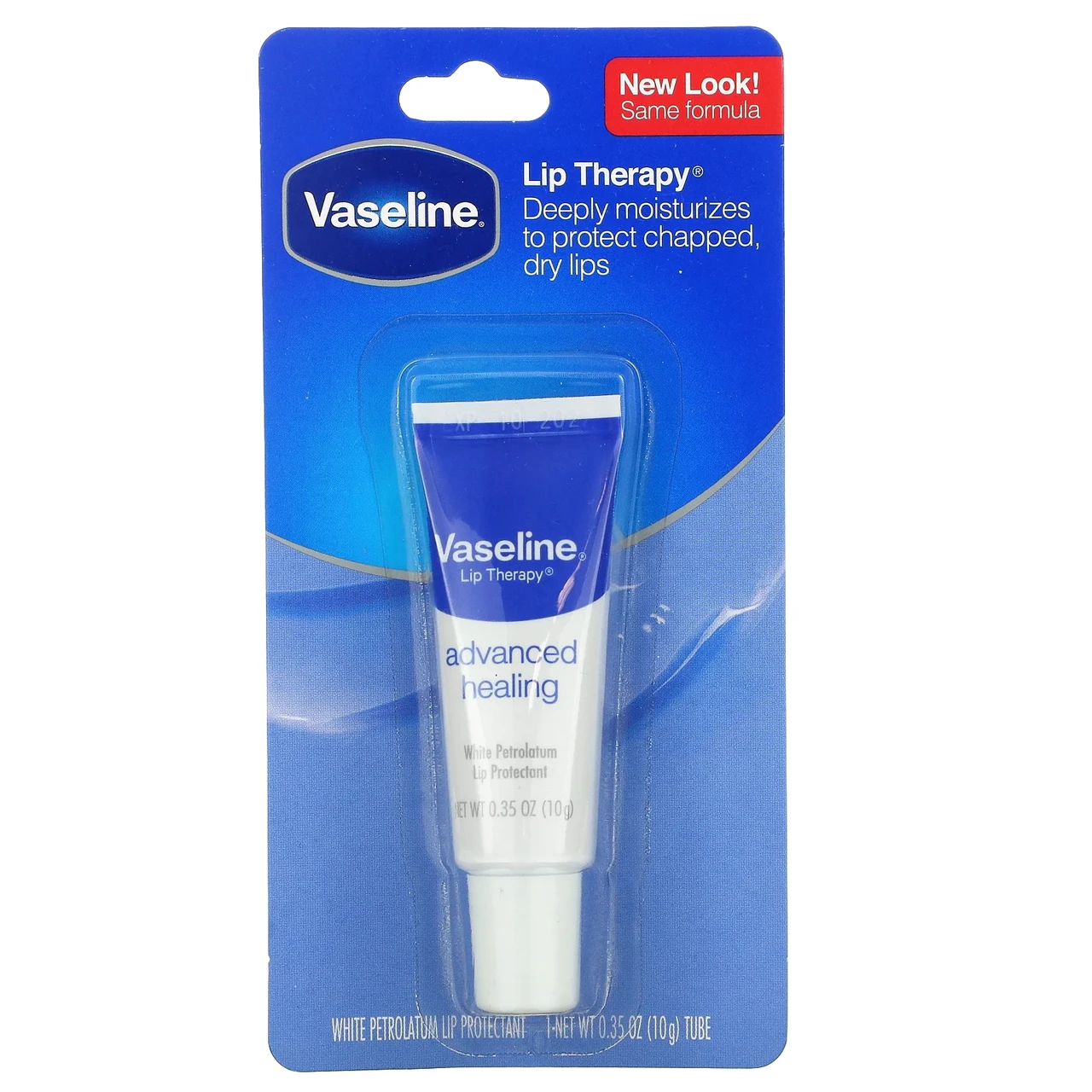 Vaseline, Lip Therapy, улучшенное заживление, средство для губ, 10 г (0,35 унции) Киев - фото 2 - id-p1199377048