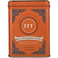 Harney & Sons, Hot Cinnamon Sunset, чайная смесь HT, пряный чай с корицей, 20 пакетиков, 40 г (1,4 унции) Киев