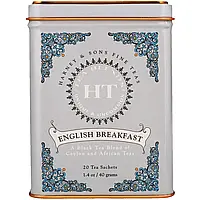 Harney & Sons, English Breakfast, чайная смесь HT, черный чай, 20 пакетиков, 40 г (1,4 унции) Киев