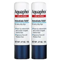 Aquaphor, Lip Repair Stick, Немедленное облегчение, 2 палочки, 0,17 унции (4,8 г) Киев