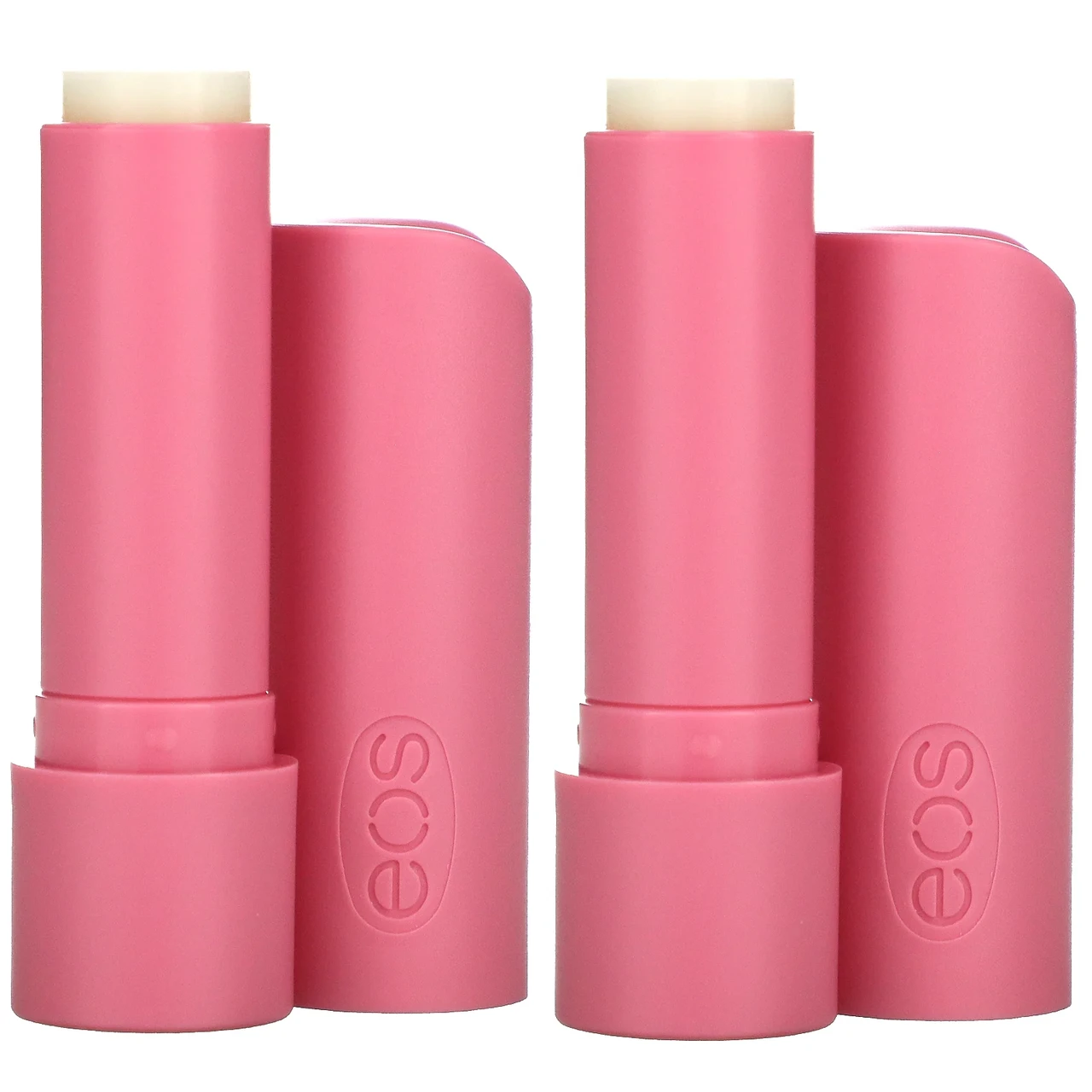 EOS, 100% органический натуральный бальзам для губ с маслом ши, клубничный сорбет, 2 шт. в упаковке, 4 г Киев - фото 1 - id-p558135917