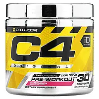 Cellucor, C4 Original для взрывной тренировки, перед тренировкой, арбуз, 6,3 унции (180 г) Киев