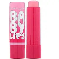 Maybelline, Baby Lips, бальзам-блеск для губ, оттенок «розовый» 01, 3,9 г Киев