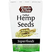 Foods Alive, Superfoods, семена органической шелухи, 227 г (8 унций) Киев