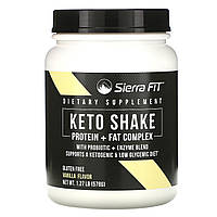 Sierra Fit, коктейль для кетодиеты, со вкусом ванили, 578 г (1,27 фунта) Киев