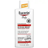 Eucerin, средство от экземы, для детей, крем-гель для душа, 400 мл (13,5 жидк. унции) Киев