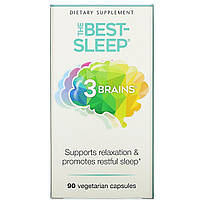 Natural Factors, 3 Brains, The Best-Sleep, 90 вегетарианских капсул Киев