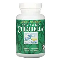 Source Naturals, Yaeyama Chlorella, 200 мг, 600 таблеток Киев