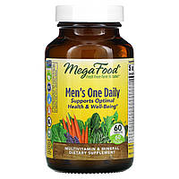 MegaFood, Men's One Daily, витамины для мужчин, 60 таблеток Киев
