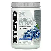 Xtend, The Original, 7 г аминокислот с разветвленной цепью (BCAA), со вкусом голубой малины, 420 г Киев