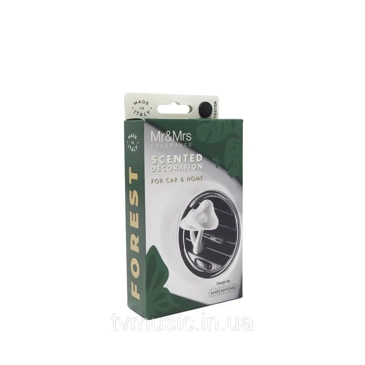 Ароматизатор у машину Mr&Mrs FOREST Mushrooms White - Sandal & Incense, фото 1