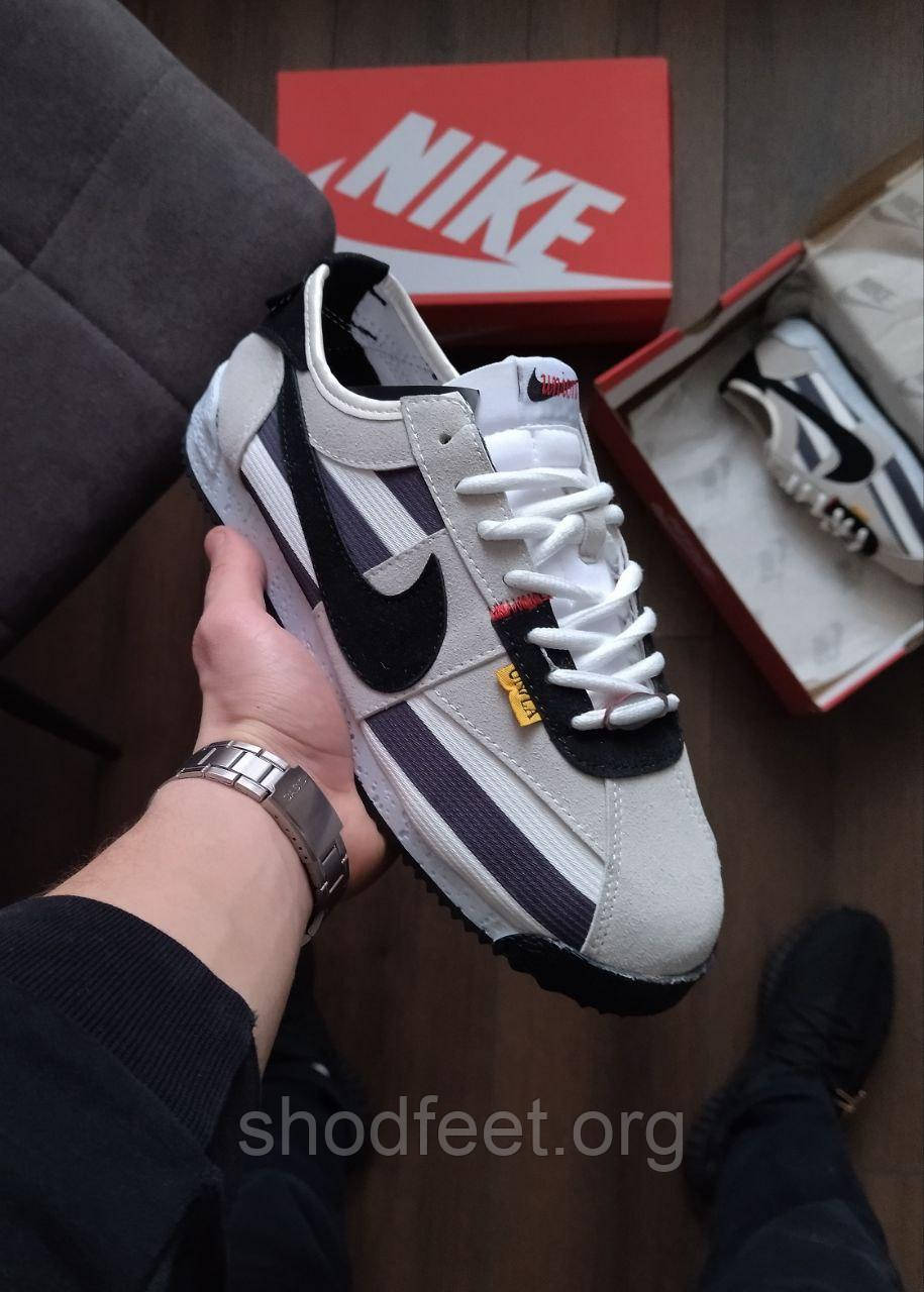 Кросівки Nike Cortez x Union L.A Grey, фото 1