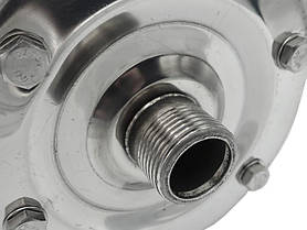 Бак гідроакумулятор горизонтальний неіржавкий 50 л toНасоси, фото 3