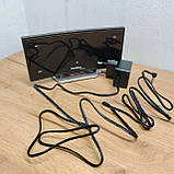 Годинник настільний з радіо Technoline WT460 Blue LED Black/Silver (WT460 blaue LED), фото 7