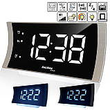 Годинник настільний з радіо Technoline WT494 Silver (WT494), фото 2