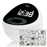 Годинник настільний з радіо Technoline WT500 Black/White (WT500), фото 5