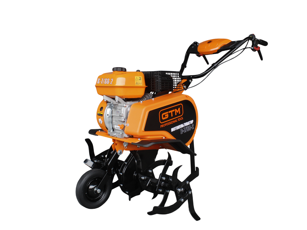 Мотокультиватор бензиновий GT. B-7/88-2; 7л.с., ширина 35/55/88см, передач 1вперед/1назад, фото 1