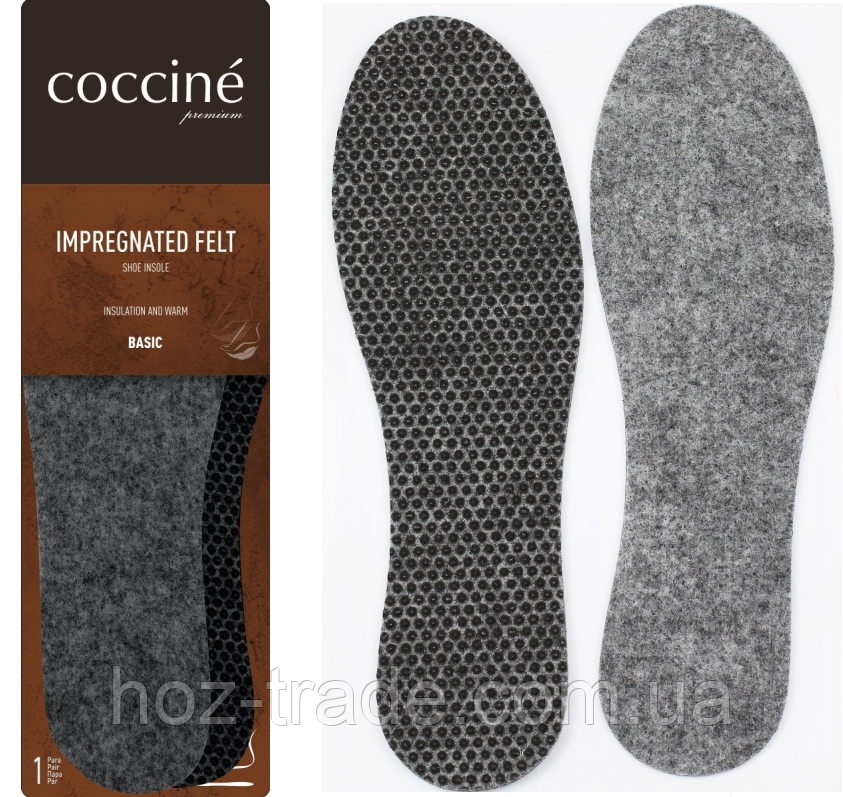 Устілки зимові повстяні Coccine Impregnated Felt 36-46