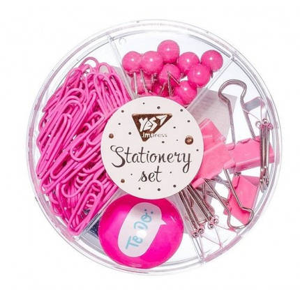 Набір канцел. приладдя YES 450089 Hotch Potch 109 предметів (1/12/72), фото 1