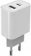 Пристрій зарядний мережевий Colorway Power Delivery Port PPS USB (Type-C PD + USB QC3.0) (30W) білий (код, фото 4