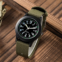 Годинники чоловічі наручні спортивного стилю з тканинним ремінцем