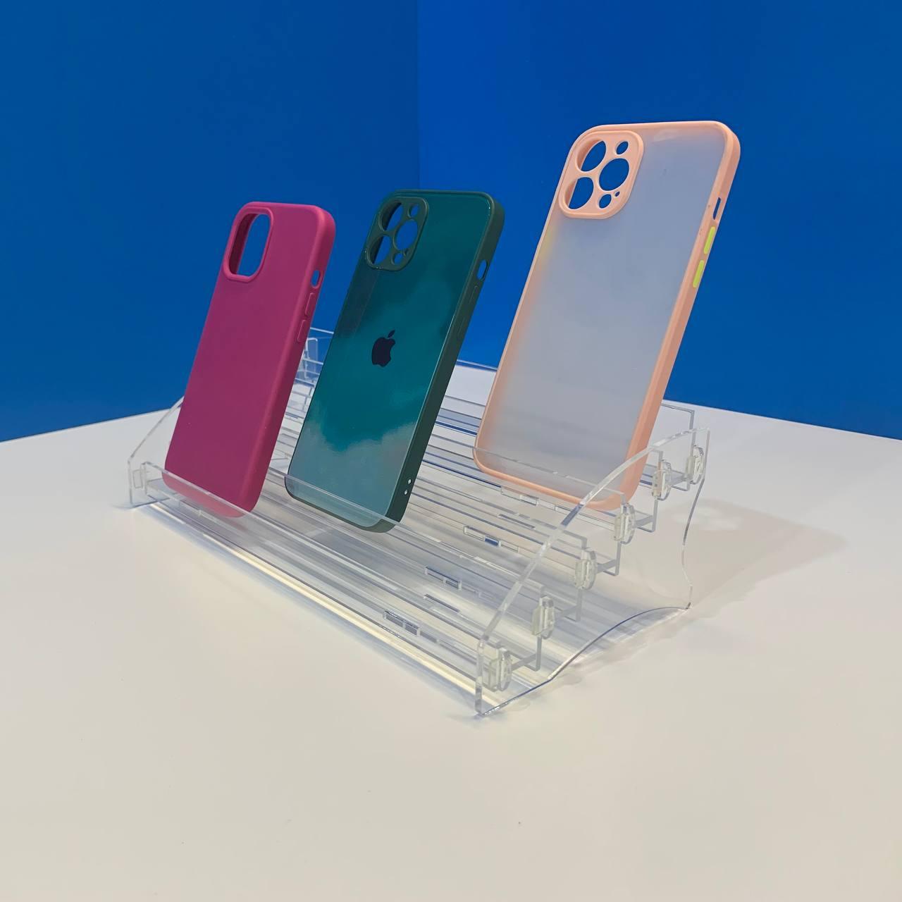 Підставка, вітрина ACRY під 15 чохлів для смартфонів 280х85х135 мм