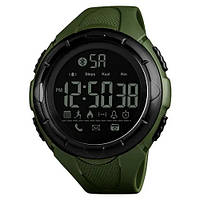 Спортивные мужские часы Skmei 1326AG Army Green Smart Watch водостойкие наручные кварцевые