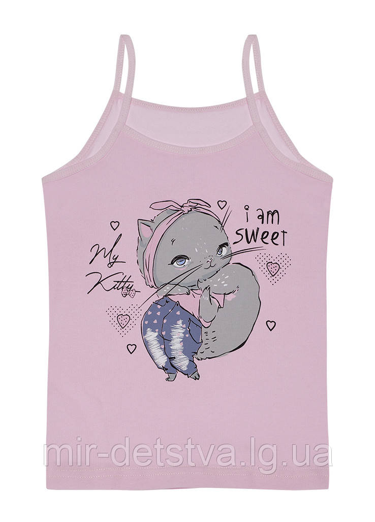 Майка для дівчинки ТМ Donella оптом р.6/7 років (122-128 см), фото 1