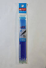 Стержень для ручки пиши-стирай гелевый синий 4шт , паста для ручки пиши стирай
