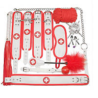 БДСМ набір Nurse Bondage Kit 10 Pieces
