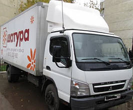 Вітровики "CT" дефлектори вікон на авто Кобра Mitsubishi FUSO Canter 2009+