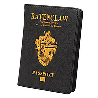 Обложка для паспорта SV в стиле Ravenclaw 14.5*10cm Style 15, Чорний