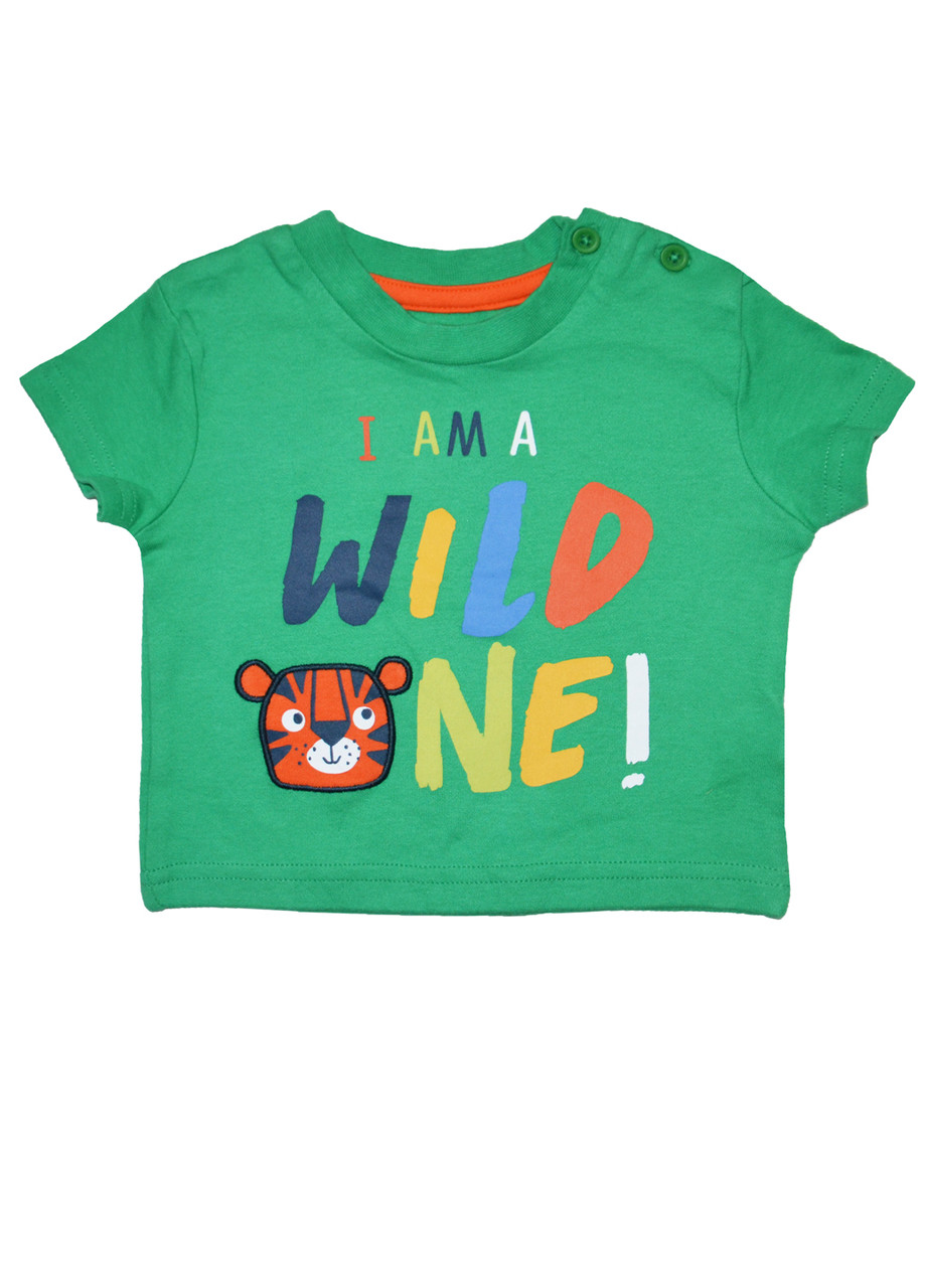 Футболка дитяча на хлопчика новонародженого 62см.