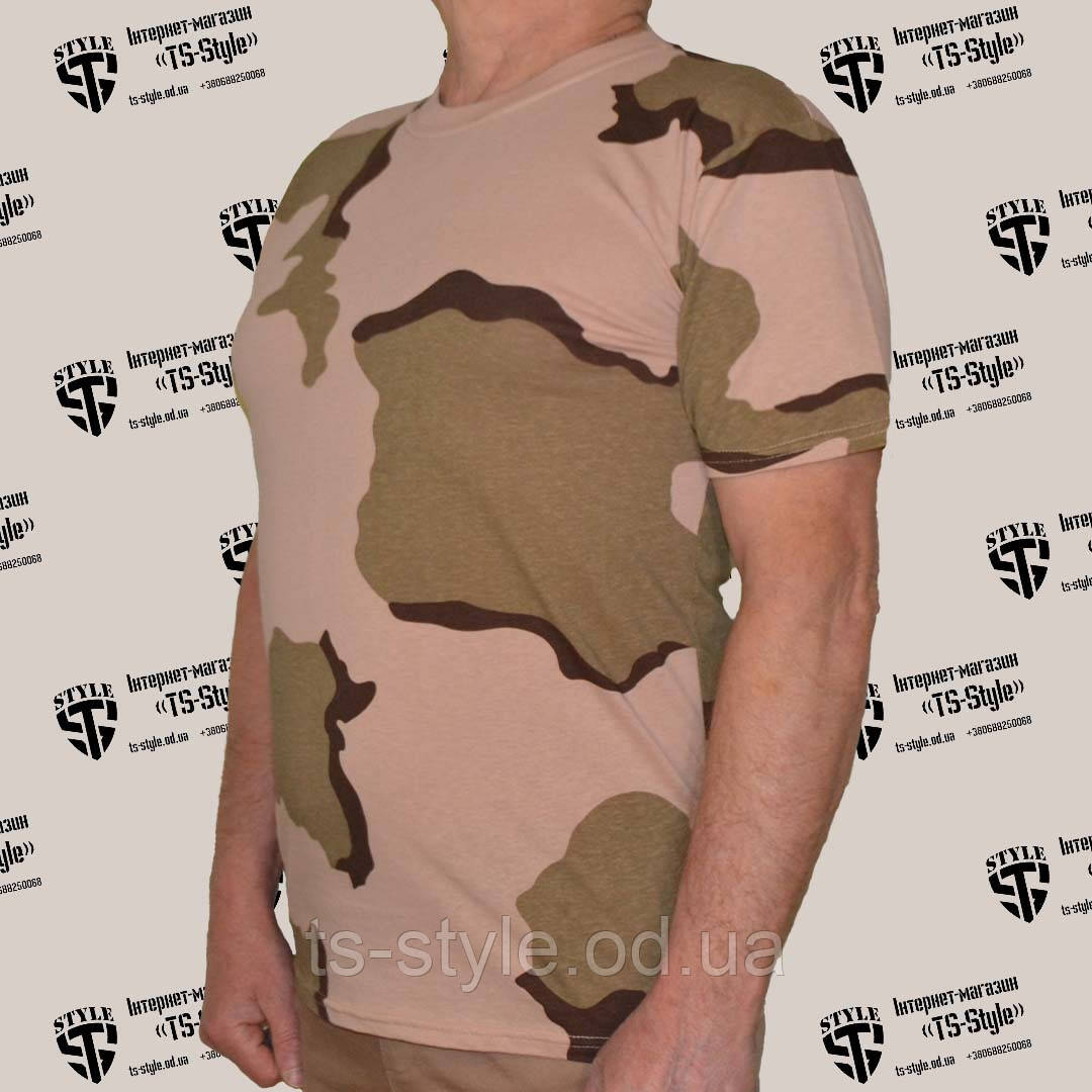Футболка пустельний камуфляж U.S. 3-Color Desert