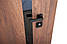 Вхідні двері модель Stella (Колір Спил дерева кон'ячного) комплектація Megapolis MG3, фото 6