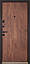 Вхідні двері модель Stella (Колір Спил дерева кон'ячного) комплектація Megapolis MG3, фото 2