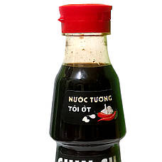 В'єтнамський соєвий соус часниковий та чилі Чин-Су 0,33 л., фото 2