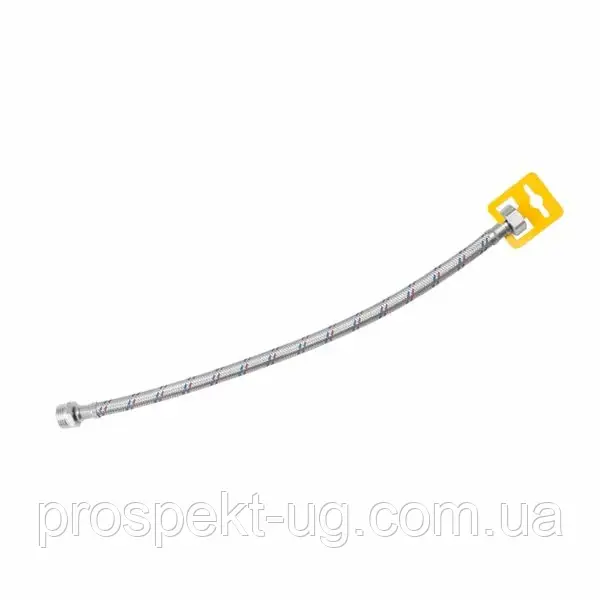 Шланг Ду15 (1/2") водопровідний гнучкий 40см В-З