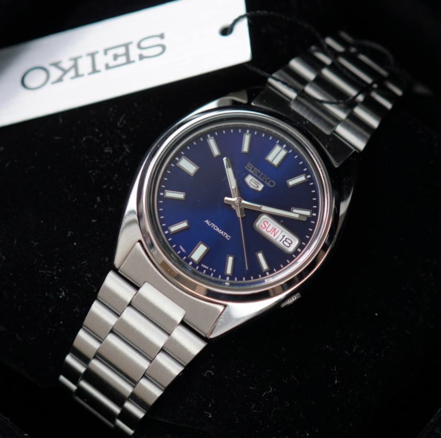Seiko 5 SNXS77K1 Automatic Blue Dial ID 1796782769 7430 Prom.ua