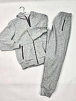 Спортивный детский костюм № 882, серый, удобный, тёплый на мальчика TP Pandax (9-12 р.)