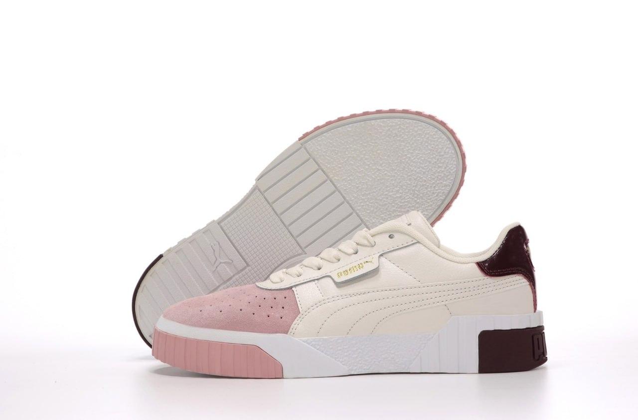 Puma kaki lacet satin top