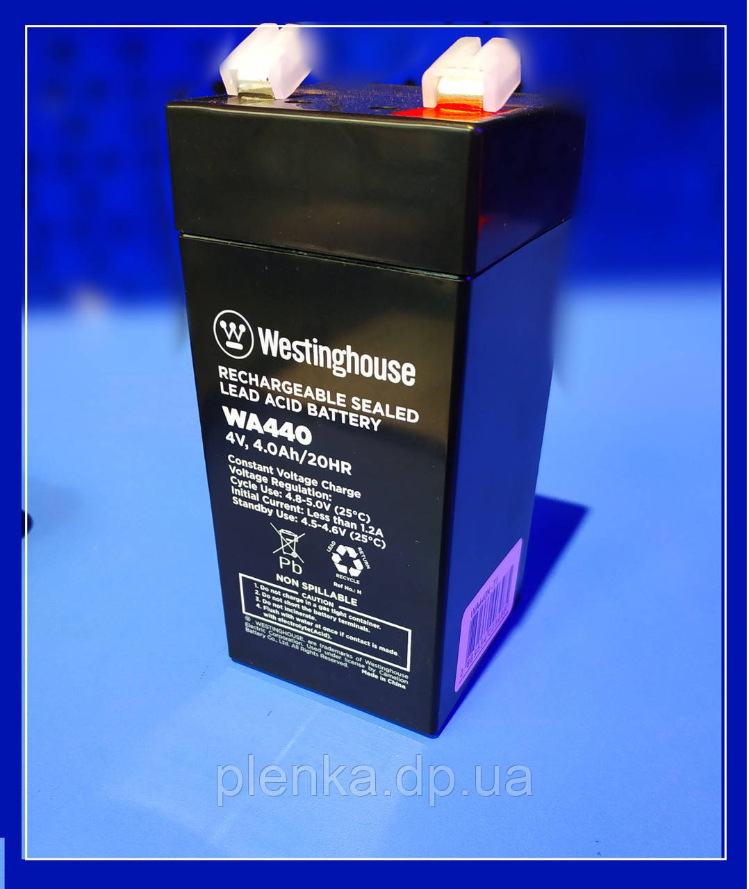 Акумулятор Westinghouse 4v 4ah