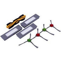 Комплект фільтрів HEPA (3шт) + щітки бічних крайок (4шт) 950/T8 для робота-пилососа DEEBOT OZMO
