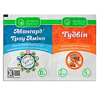 Инсектицид Гудвин 5 мл с удобрением Авангард Гроу Амино 10 мл Укравит